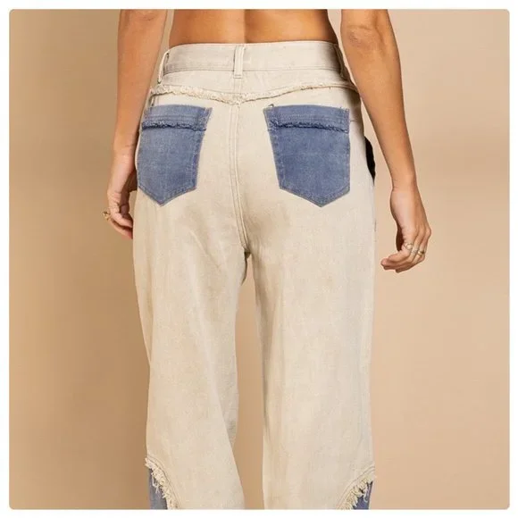 POL Jogger Jean-Patch Pants - Picture 5 of 8